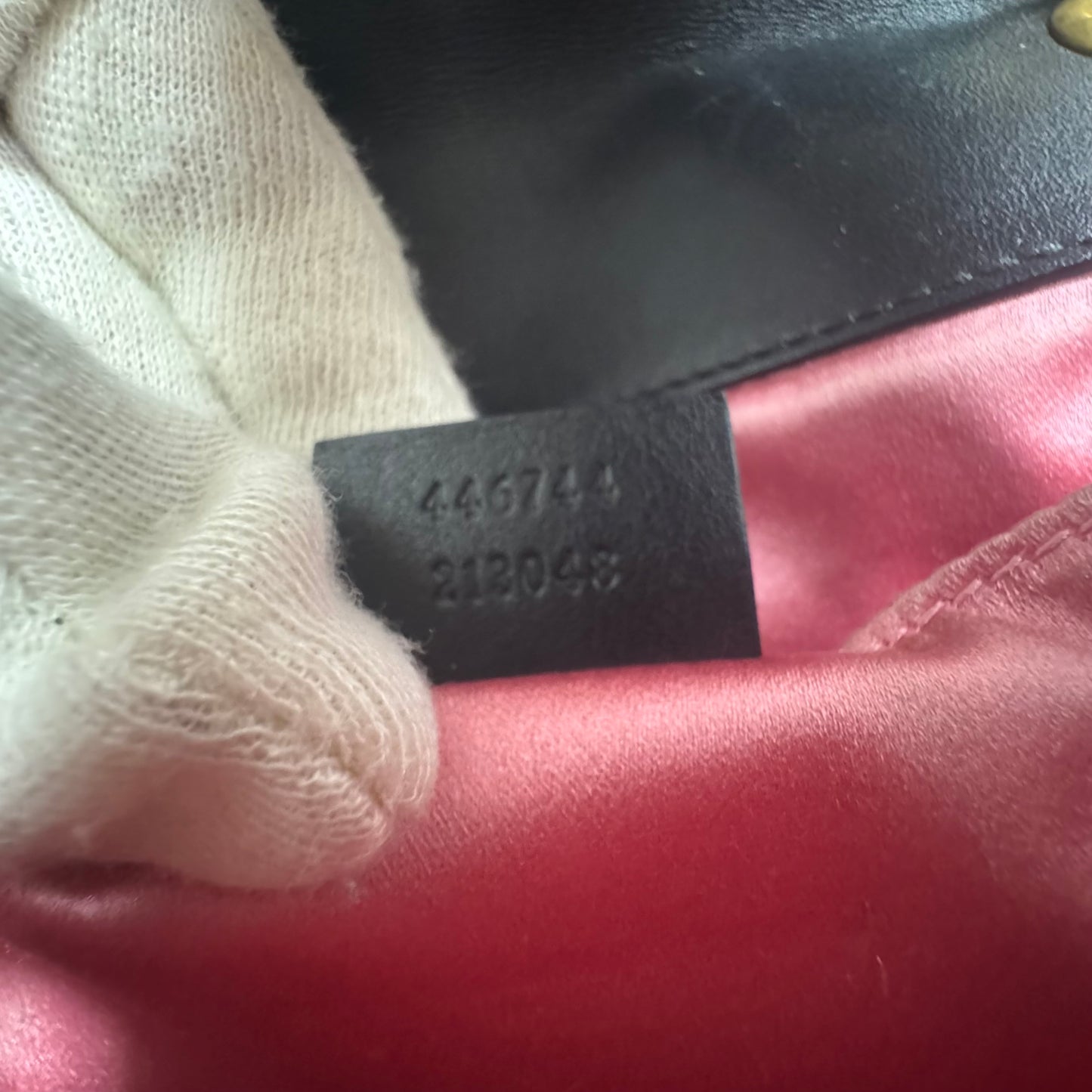 Gucci GG Marmont Samt Tasche