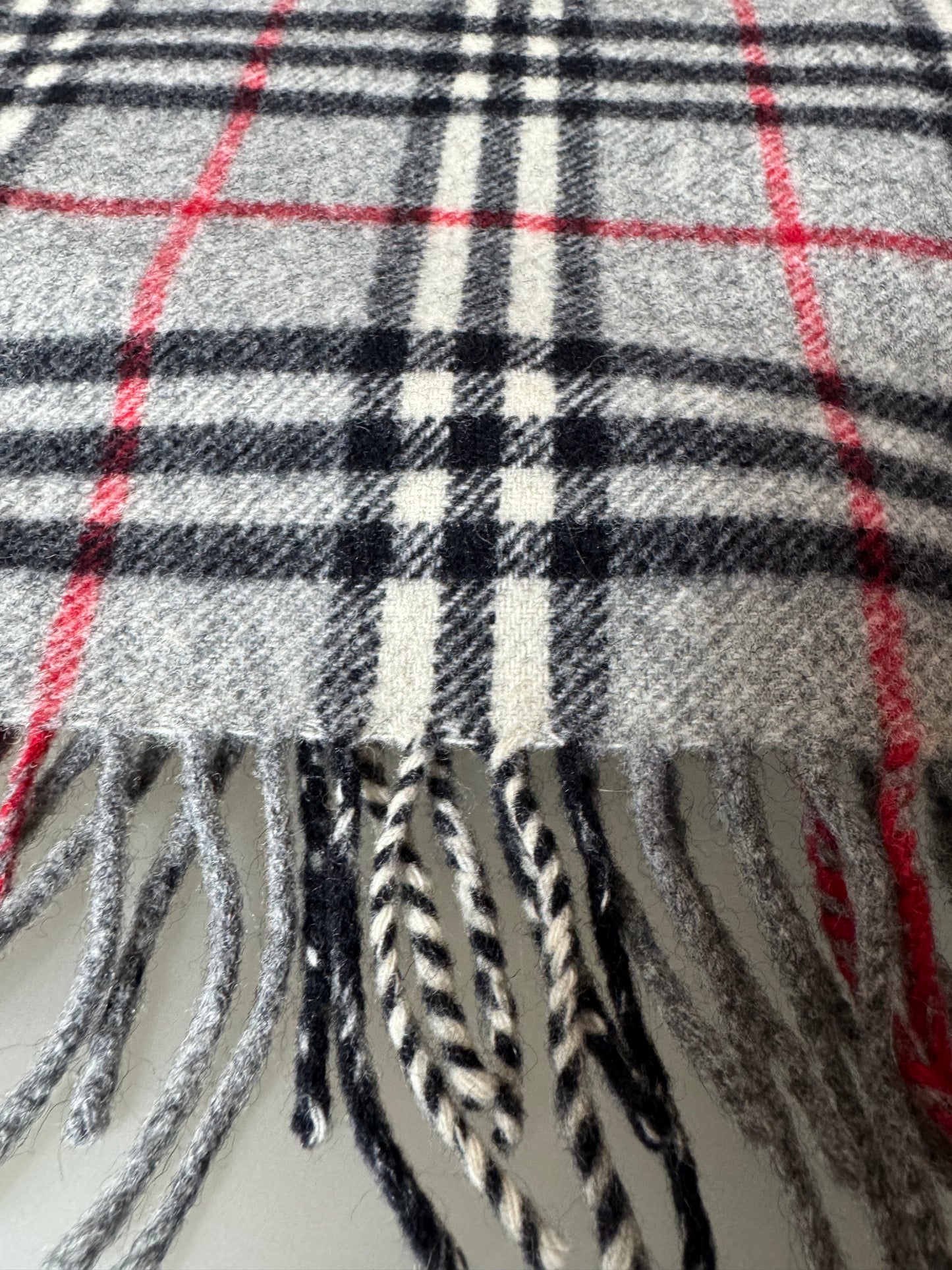 Burberrys Schal – Lammwolle