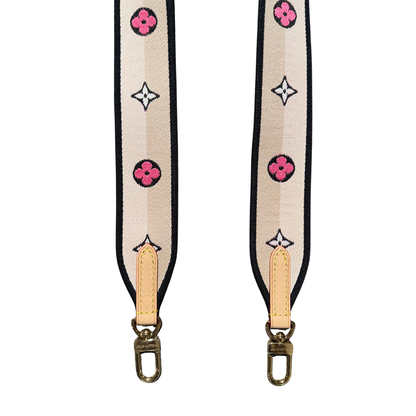 Bandoulière Louis Vuitton en textile – Détail Monogram