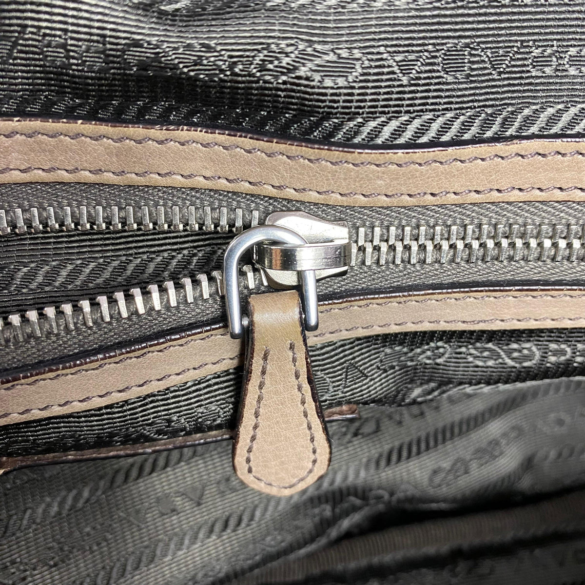 Prada Ombré Tasche – Braun / Schwarz