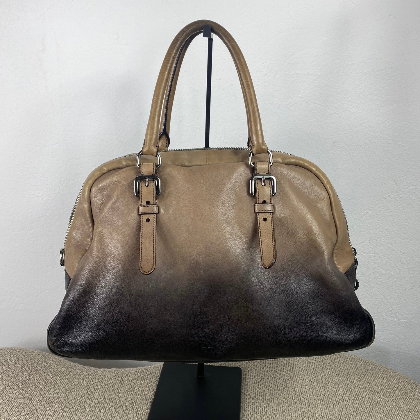 Prada Ombré Tasche – Braun / Schwarz