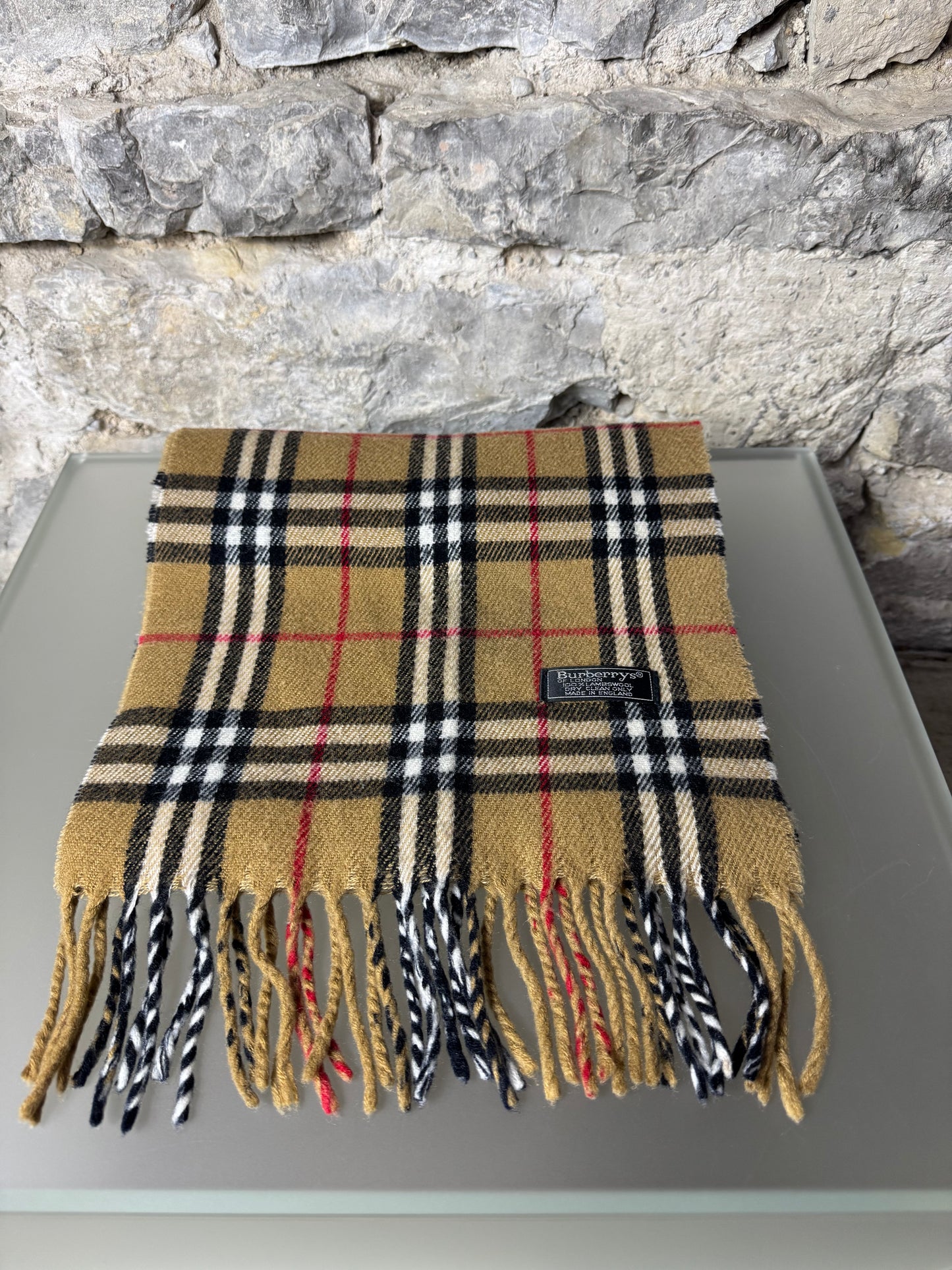 Burberrys Schal – Lammwolle