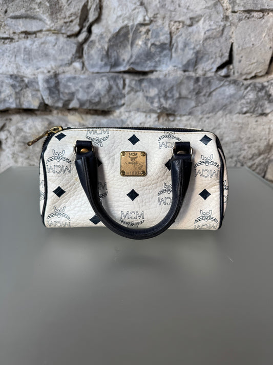 MCM Mini Handtasche – Weiß
