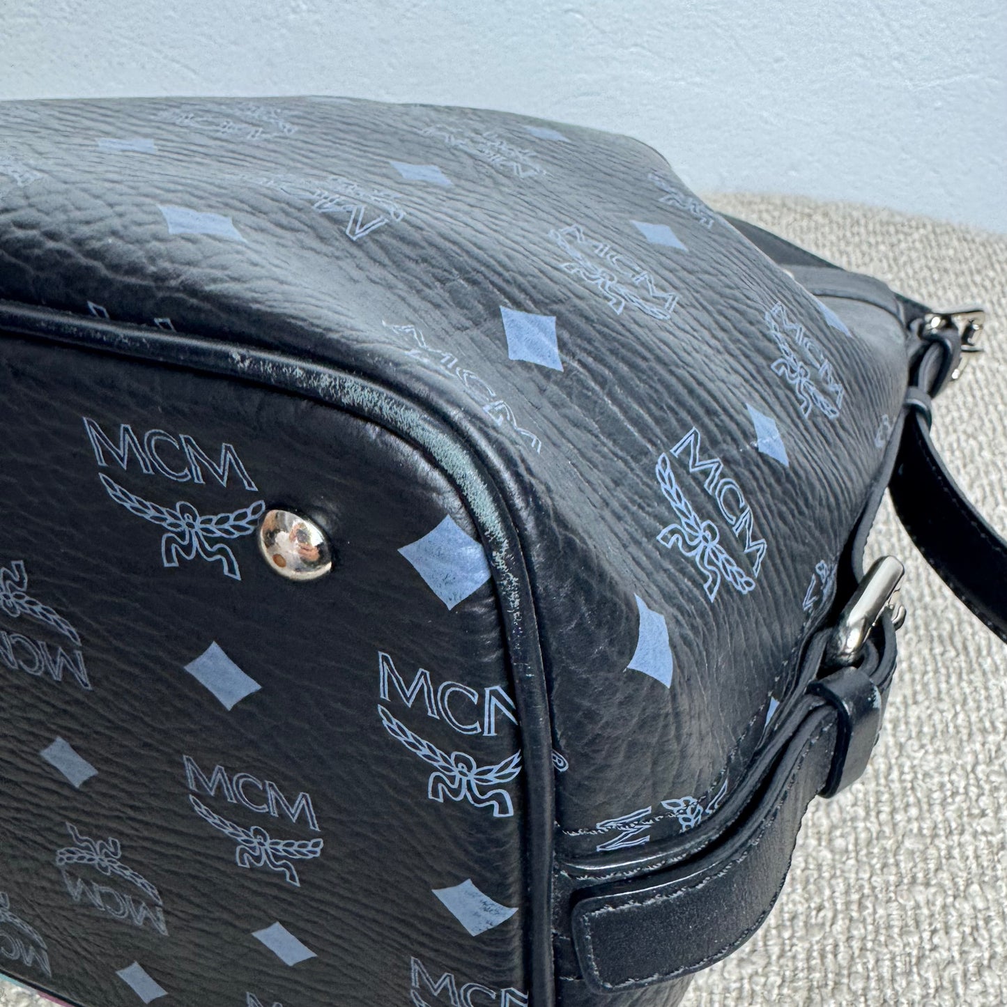 MCM Bucket Bag schwarz