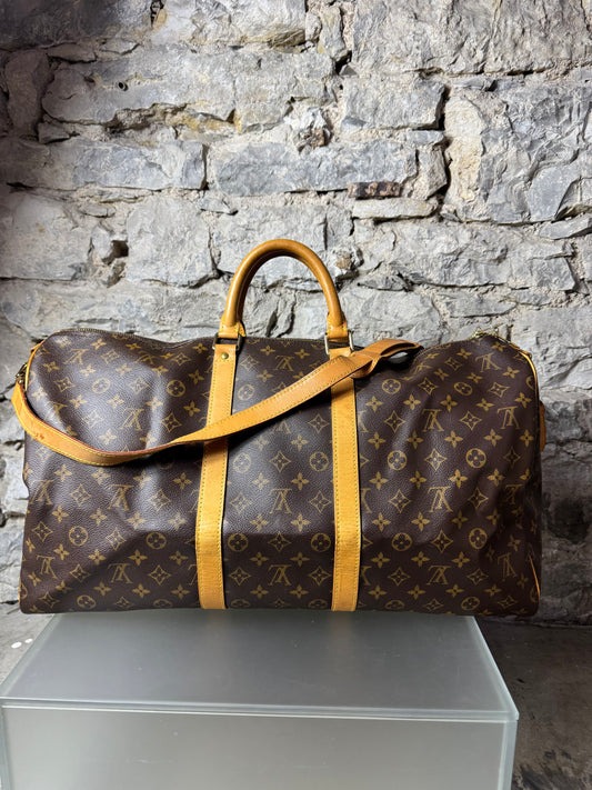 Louis Vuitton Keepall Bandoulière 55 Monogram – Vintage