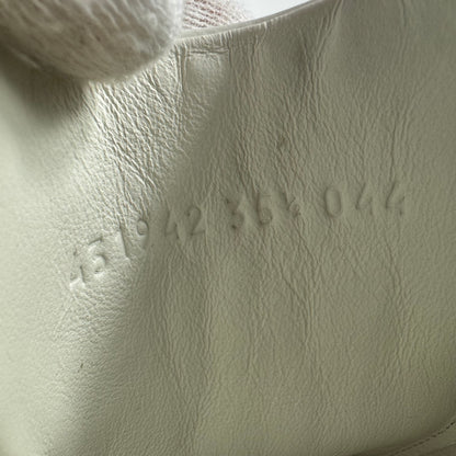 Gucci Ace Damen-Sneaker – Weiß mit Web-Streifen und Bienen-Stickerei