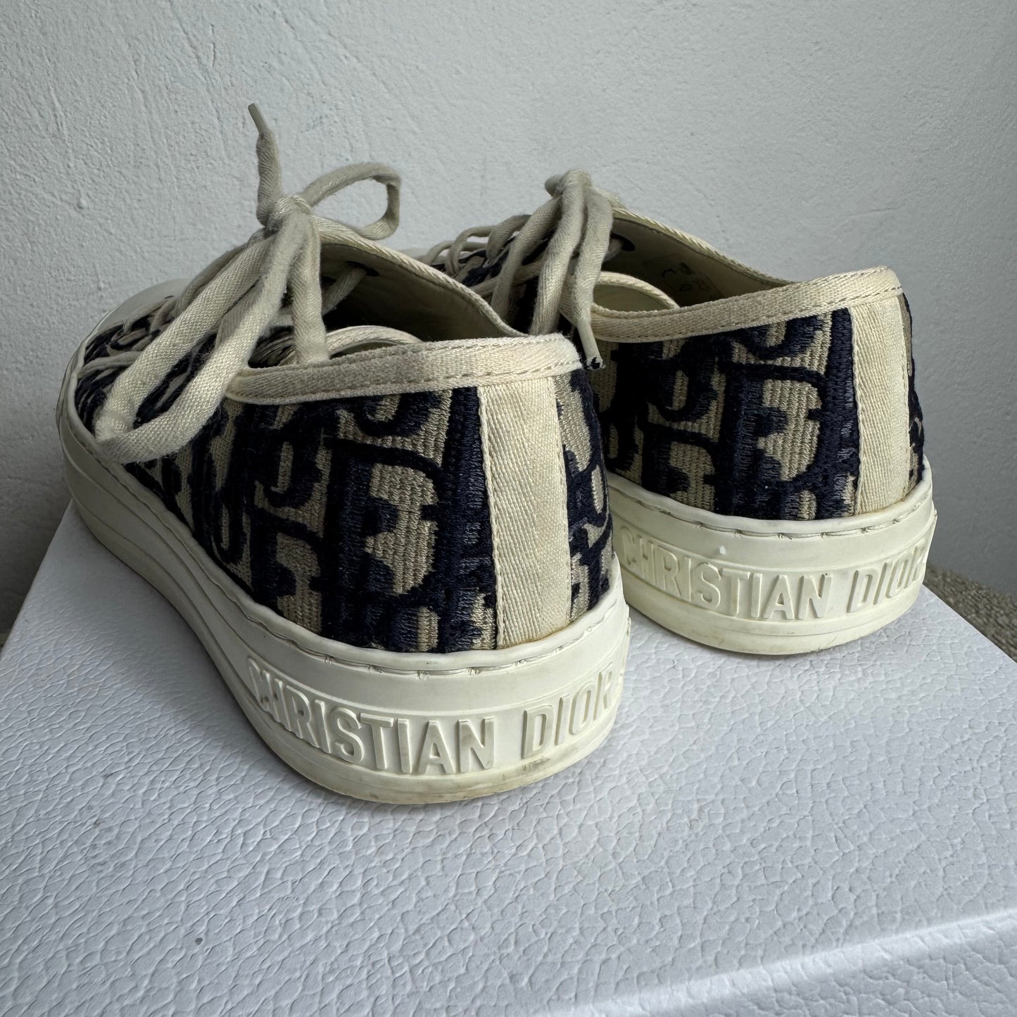 Christian Dior „Walk'n'Dior“ Sneaker Oblique Gr. 38,5
