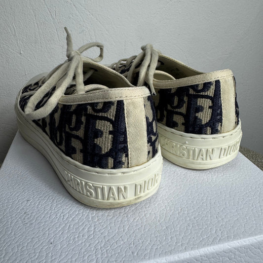 Christian Dior „Walk'n'Dior“ Sneaker Oblique Gr. 38,5