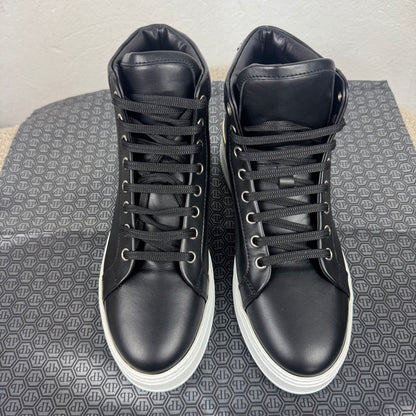 Philipp Plein High Top Skull Sneaker – Schwarz Gr. 38