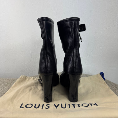 Louis Vuitton Patti Stiefeletten – Schwarz – Größe 39