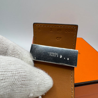 Hermès Collier de Chien (CDC) Armband – Schwarz / Silber