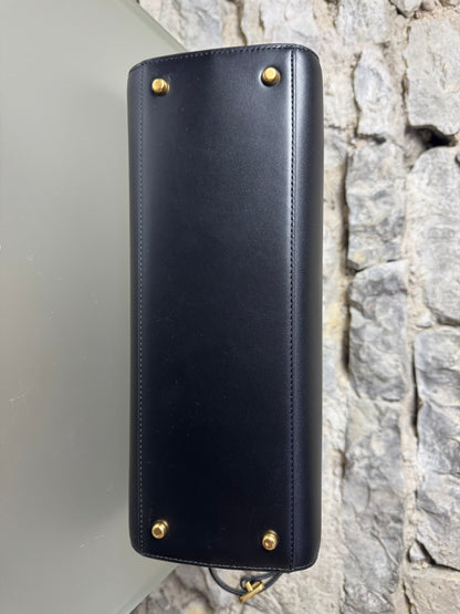 Tory Burch Eleanor Henkeltasche – Schwarz