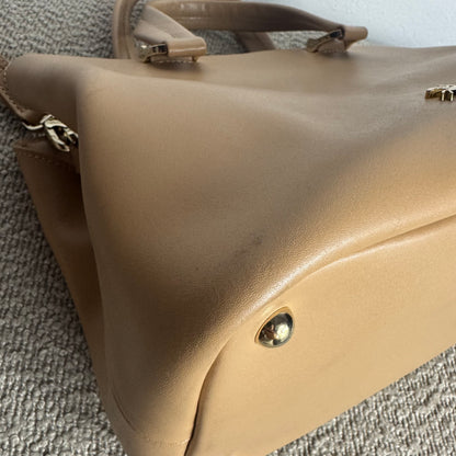 Longchamp Mailbox Tasche – Nude