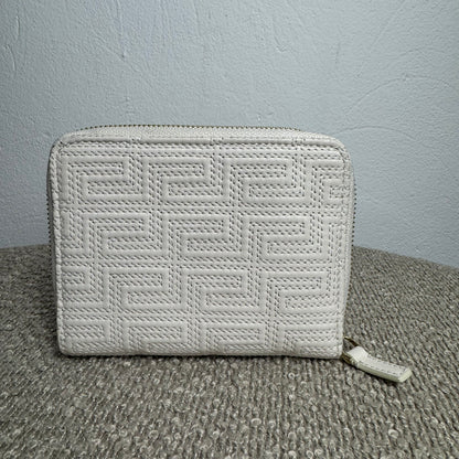 Versace Medusa Nappa Geldbeutel – Weiß