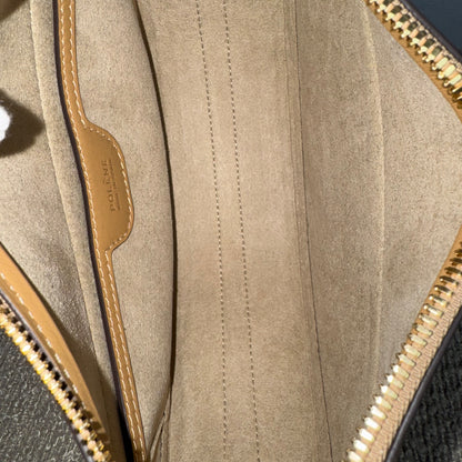 Polène Numéro Dix Camel Genarbtes Leder