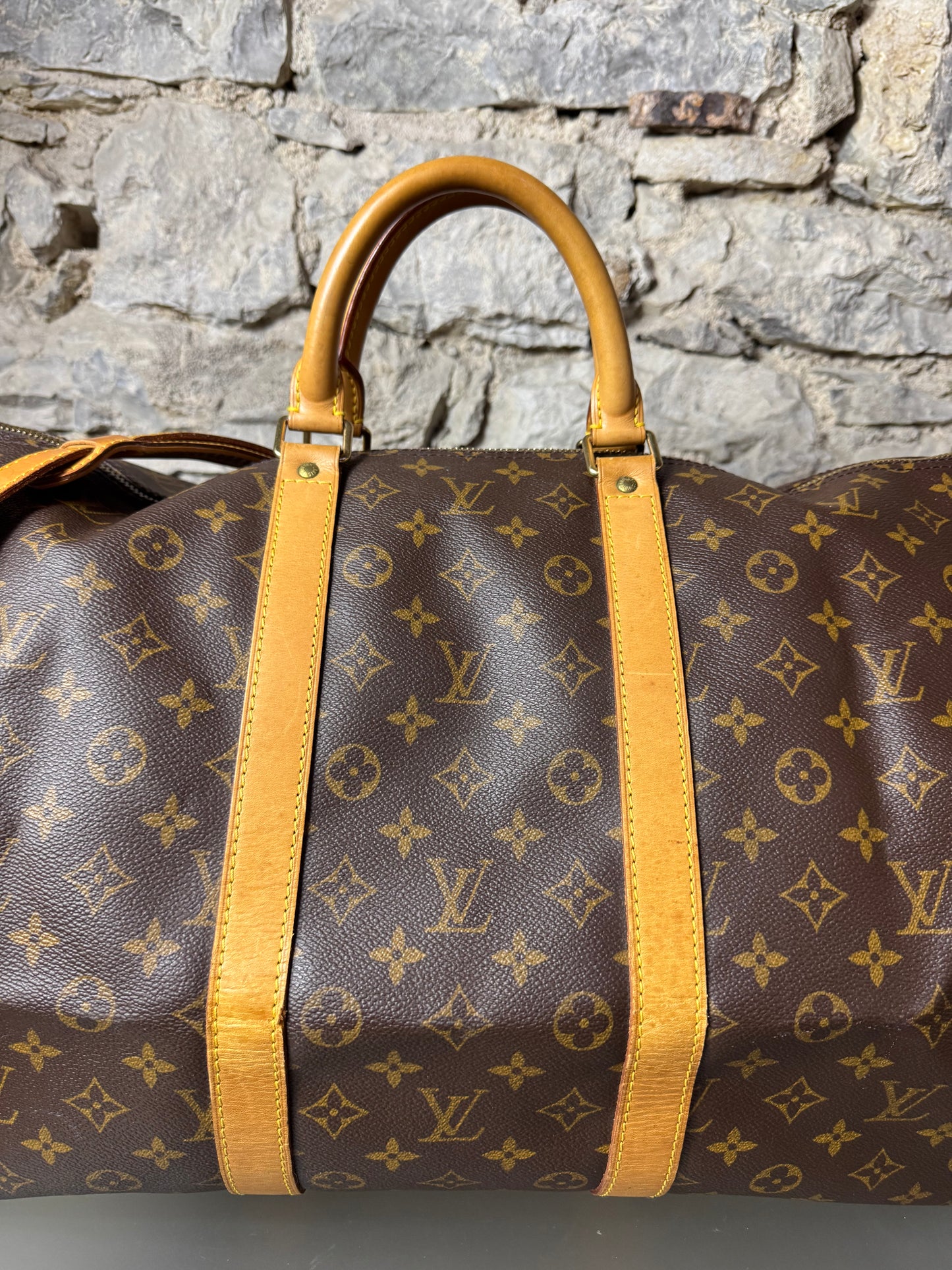Louis Vuitton Keepall Bandoulière 55 Monogram – Vintage