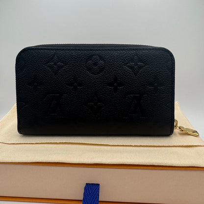 Louis Vuitton Margot Geldbörse Empreinte Leder Schwarz