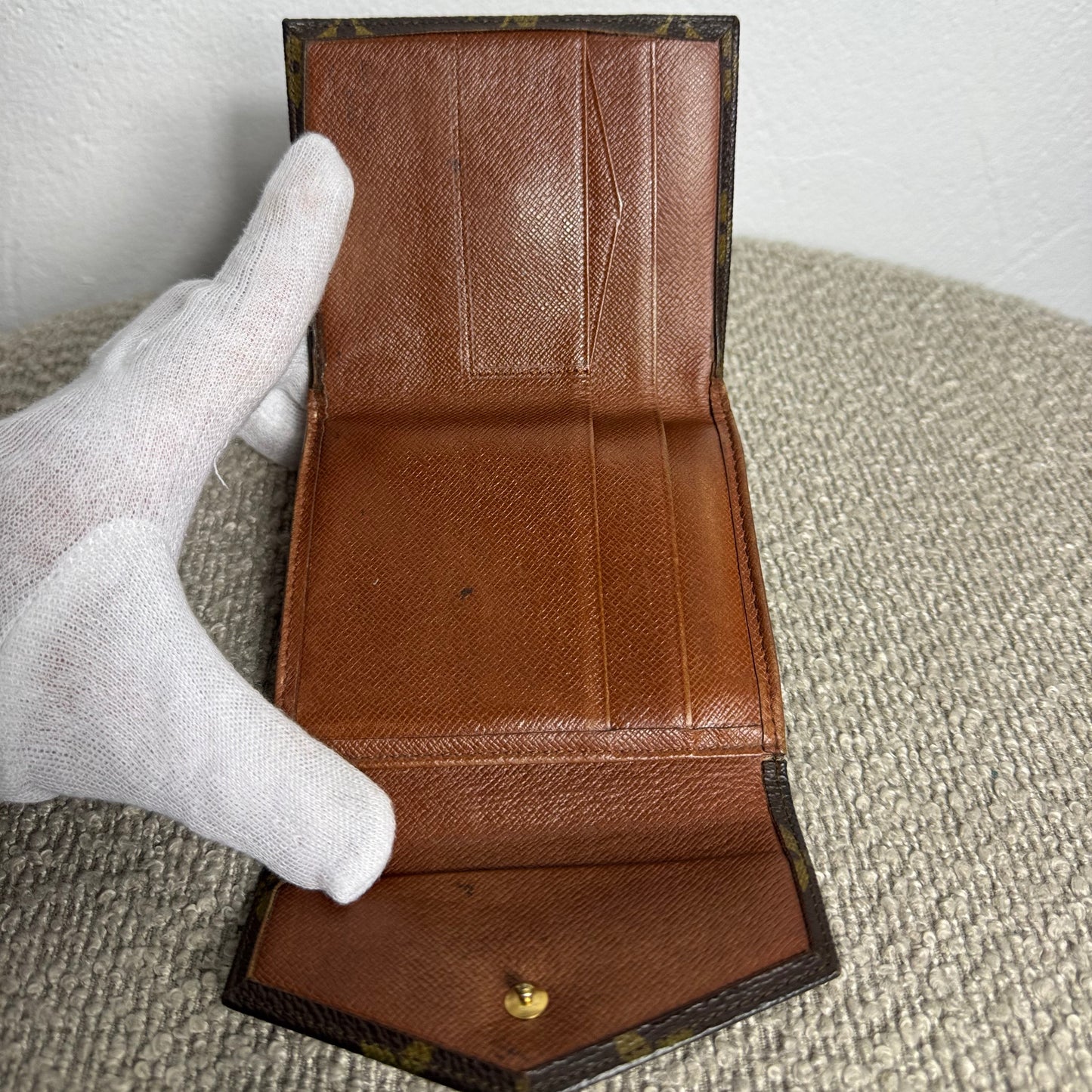 Louis Vuitton Monogram Geldbeutel Trifold