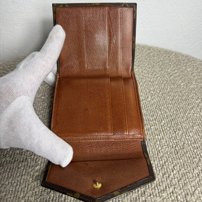 Louis Vuitton Monogram Geldbeutel Trifold
