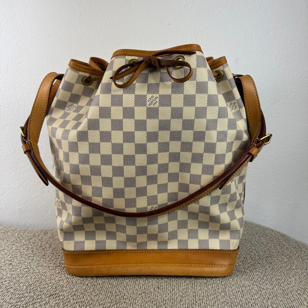 Louis Vuitton Sac Noé Grande – Damier Azur