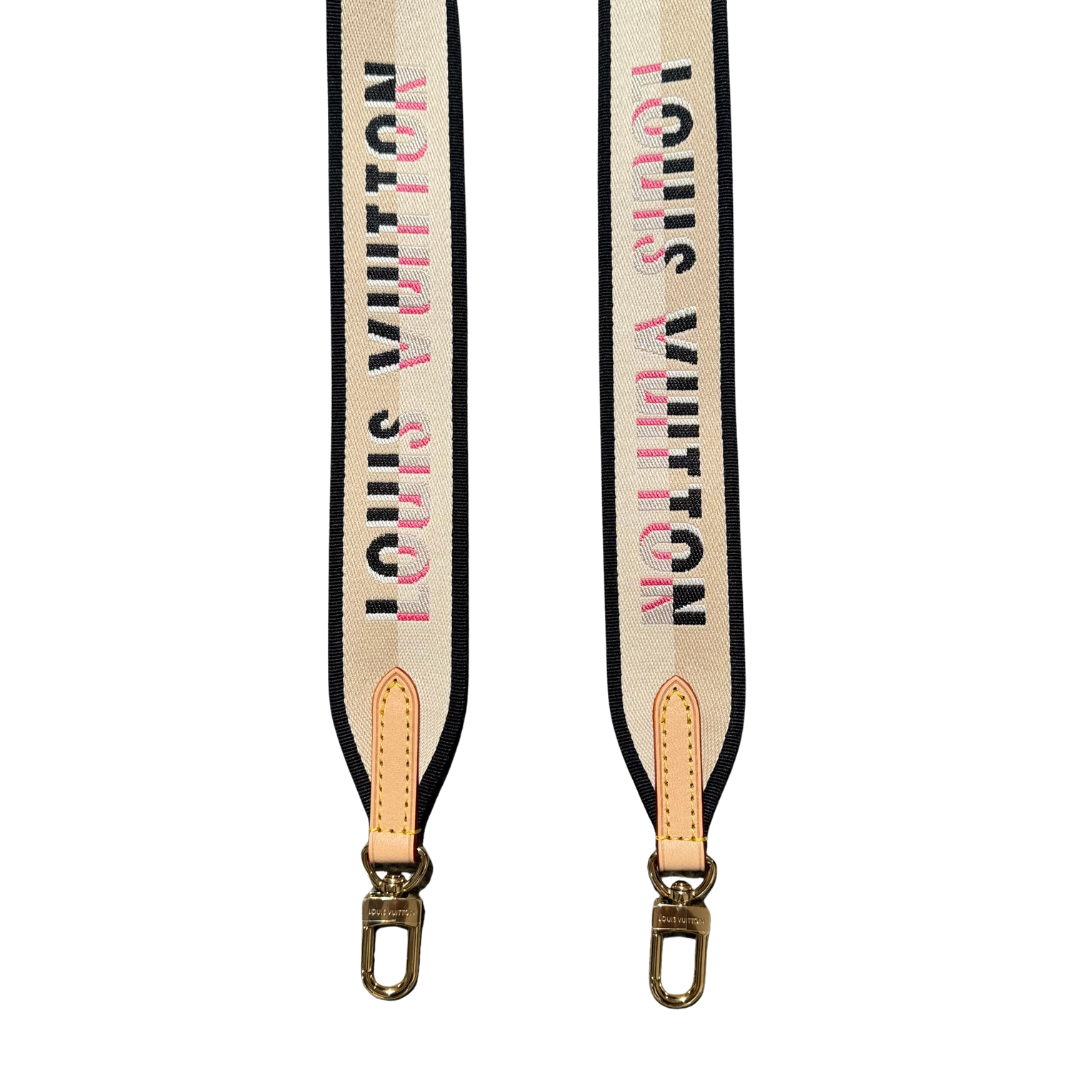 Bandoulière Louis Vuitton en textile – Détail Monogram
