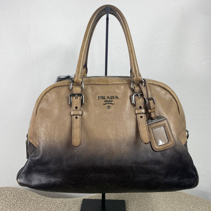 Prada Ombré Tasche – Braun / Schwarz