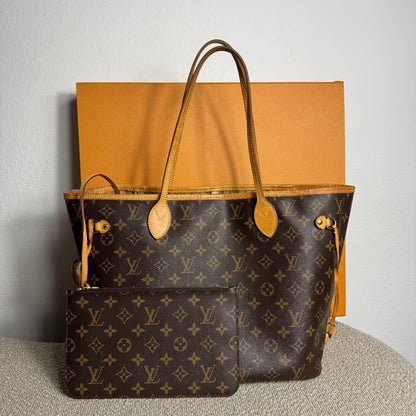 Louis Vuitton Neverfull MM Monogram mit Pochette