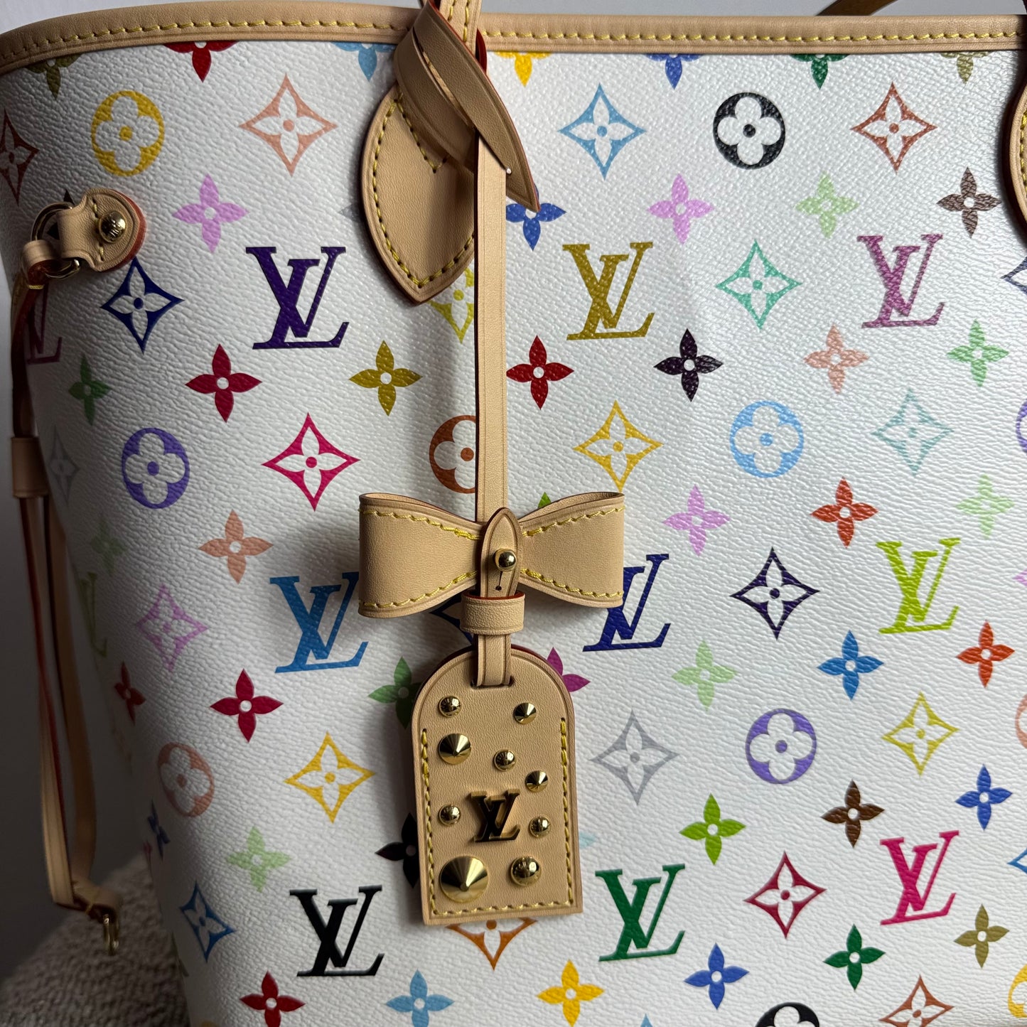 Louis Vuitton x Takashi Murakami Neverfull MM – Monogram Multicolore Re-Edition 2025/2026