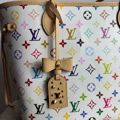 Louis Vuitton x Takashi Murakami Neverfull MM – Monogram Multicolore Re-Edition 2025/2026