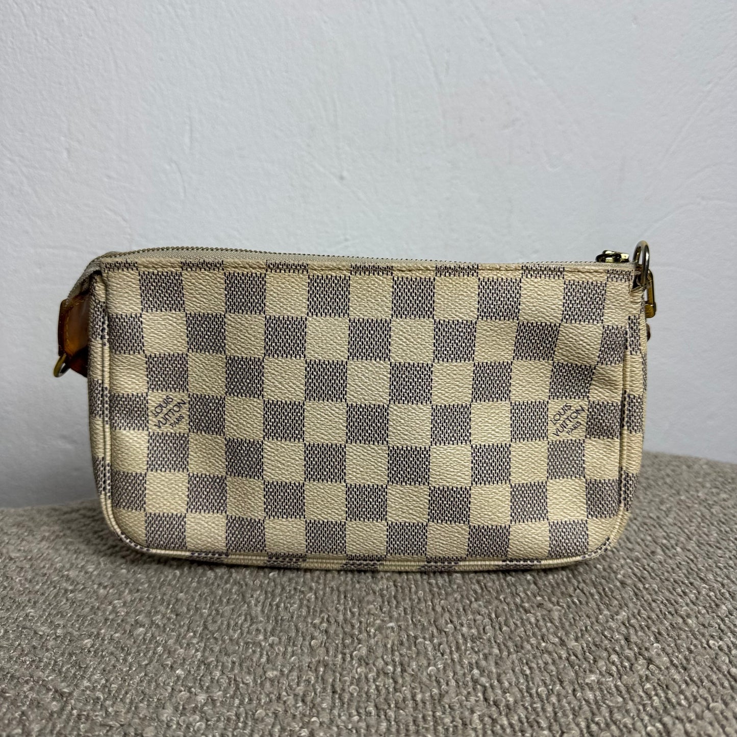Louis Vuitton Pochette Accessoires Damier Azur Canvas
