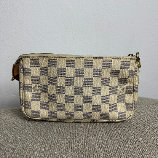 Louis Vuitton Pochette Accessoires Damier Azur Canvas