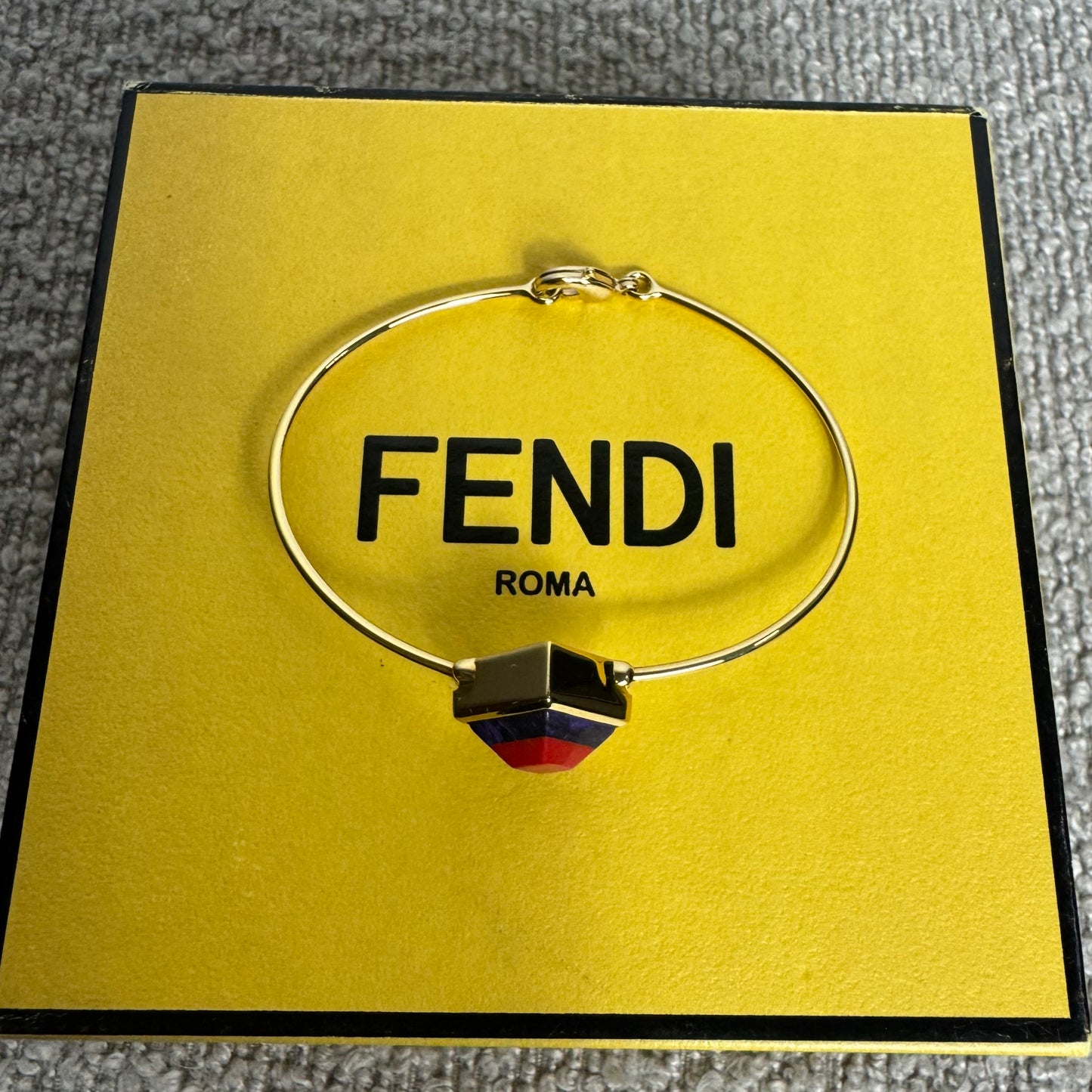 Fendi „Color Block“ Armreif Größe M