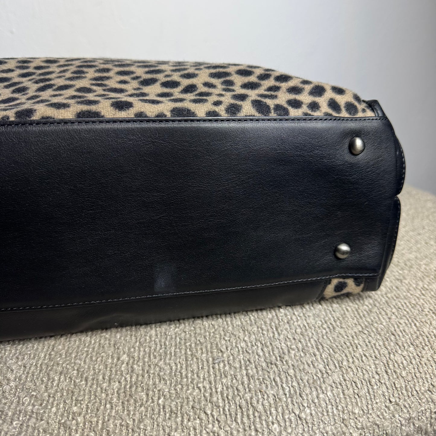 Akris Ai Vintage Handtasche – Animal Print