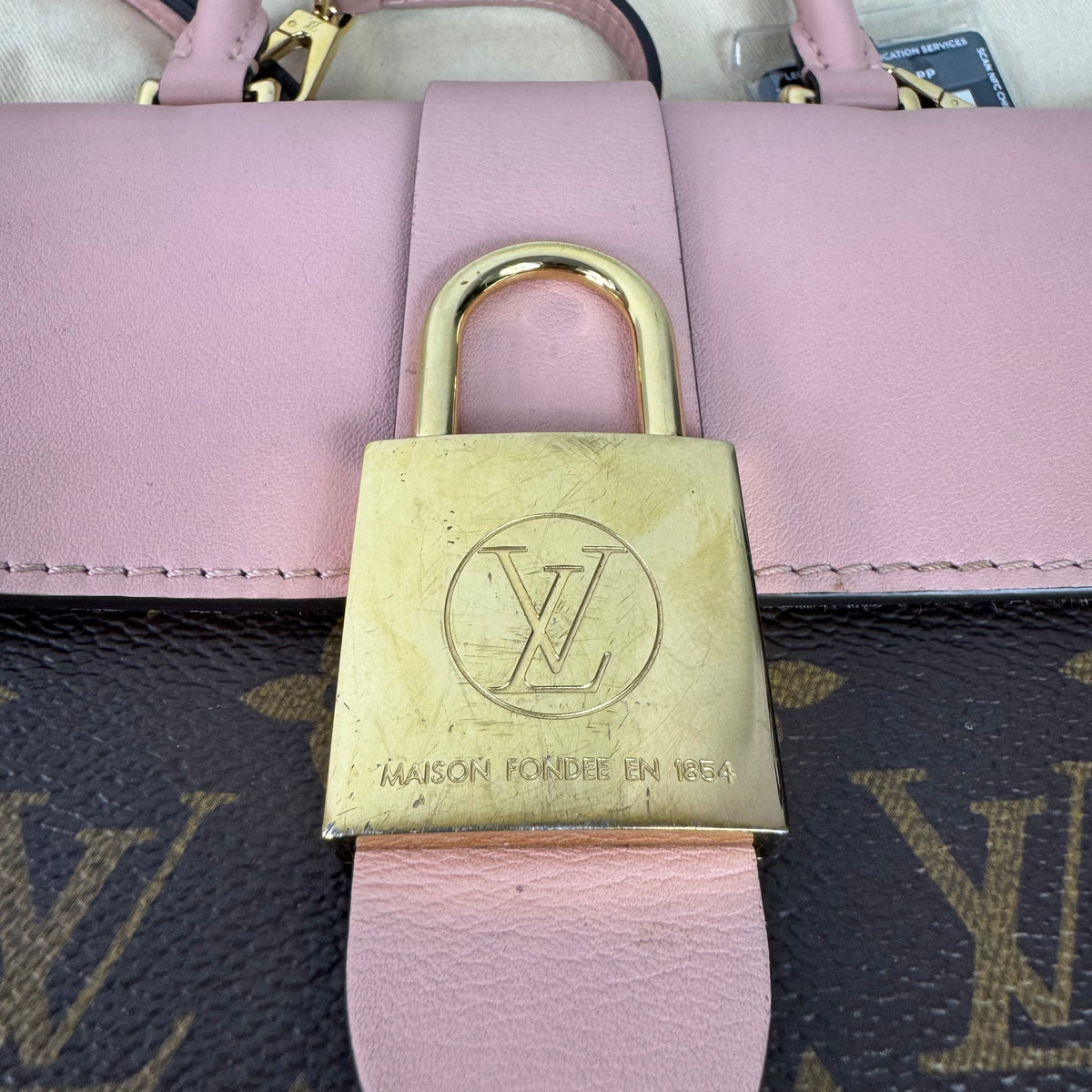 Louis Vuitton Locky BB – Monogram Canvas / Rosa
