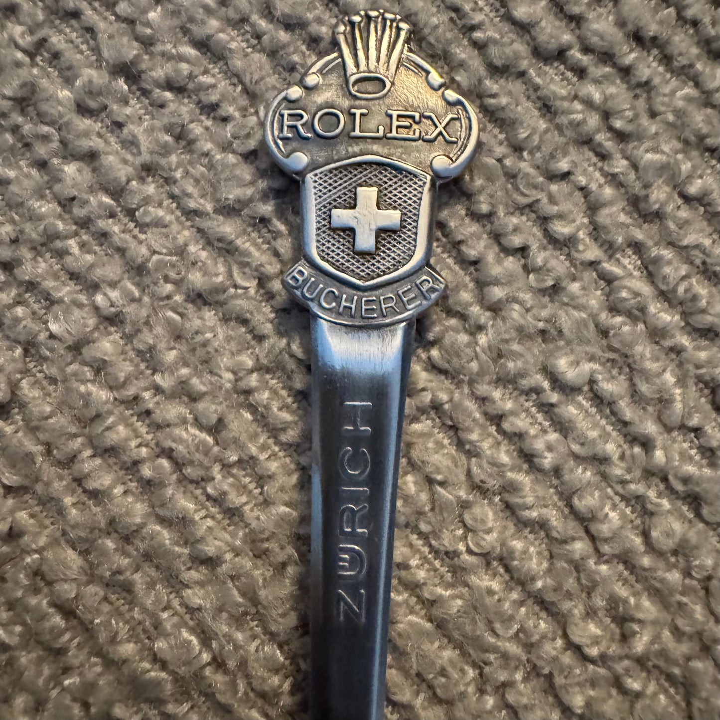 Rolex Bucherer Zürich Sammlerlöffel – Edelstahl