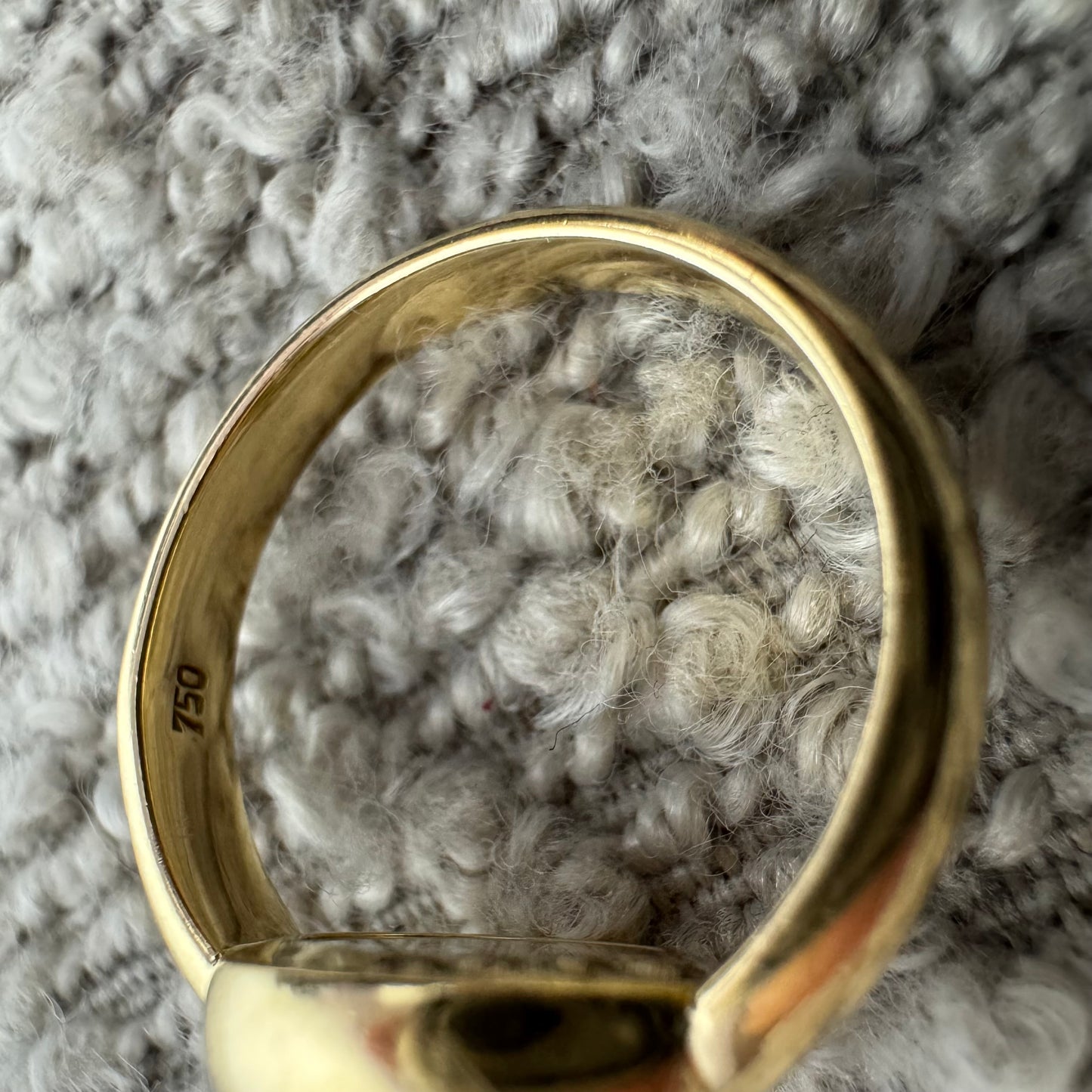 Chopard Happy Diamonds Ring 750 Gold mit 3 Diamanten
