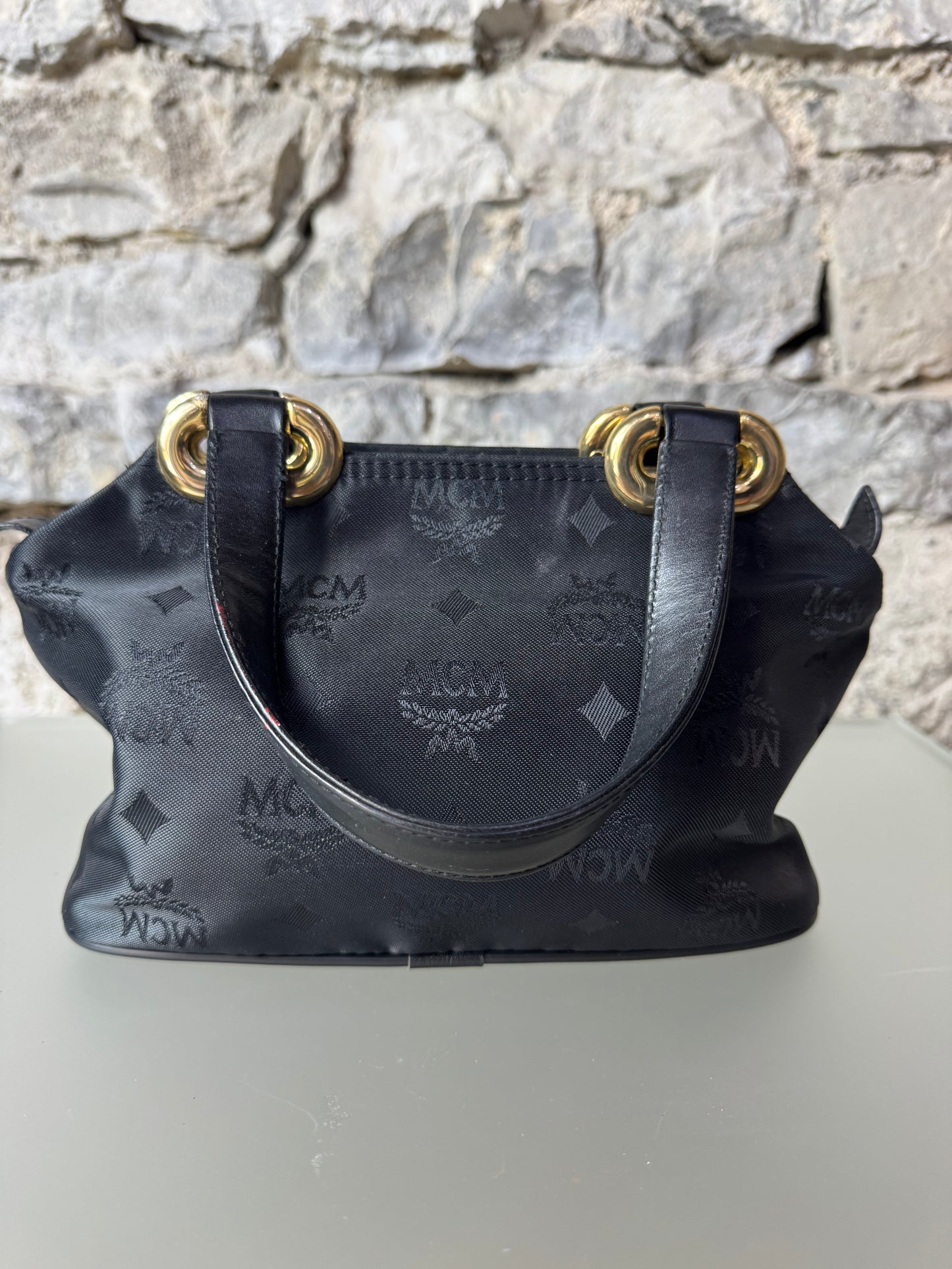 MCM Mini Handtasche – Schwarz