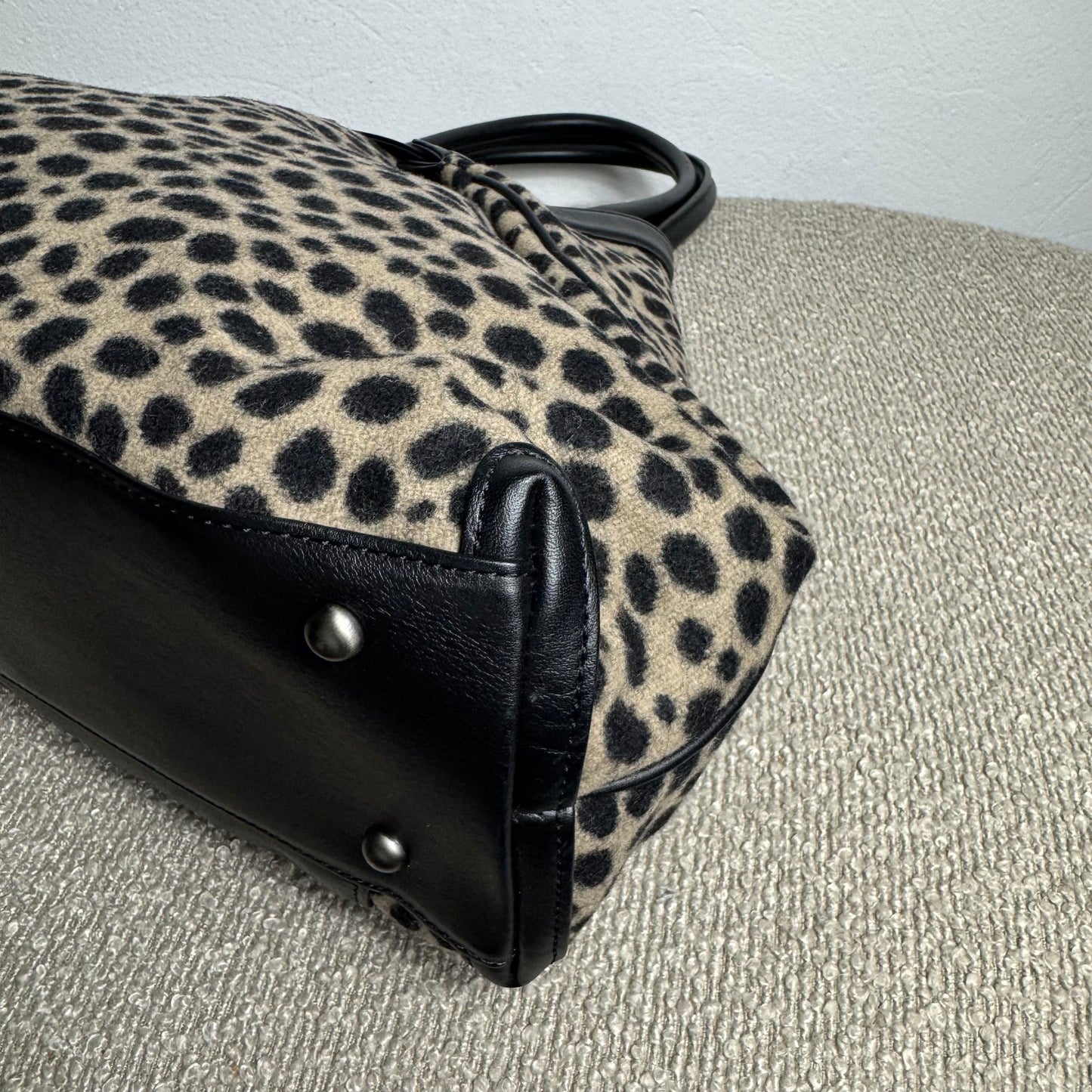 Akris Ai Vintage Handtasche – Animal Print