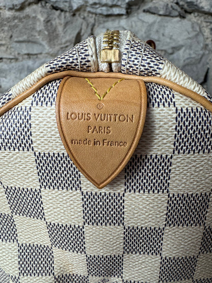 Louis Vuitton Speedy 30 - Azur Damier