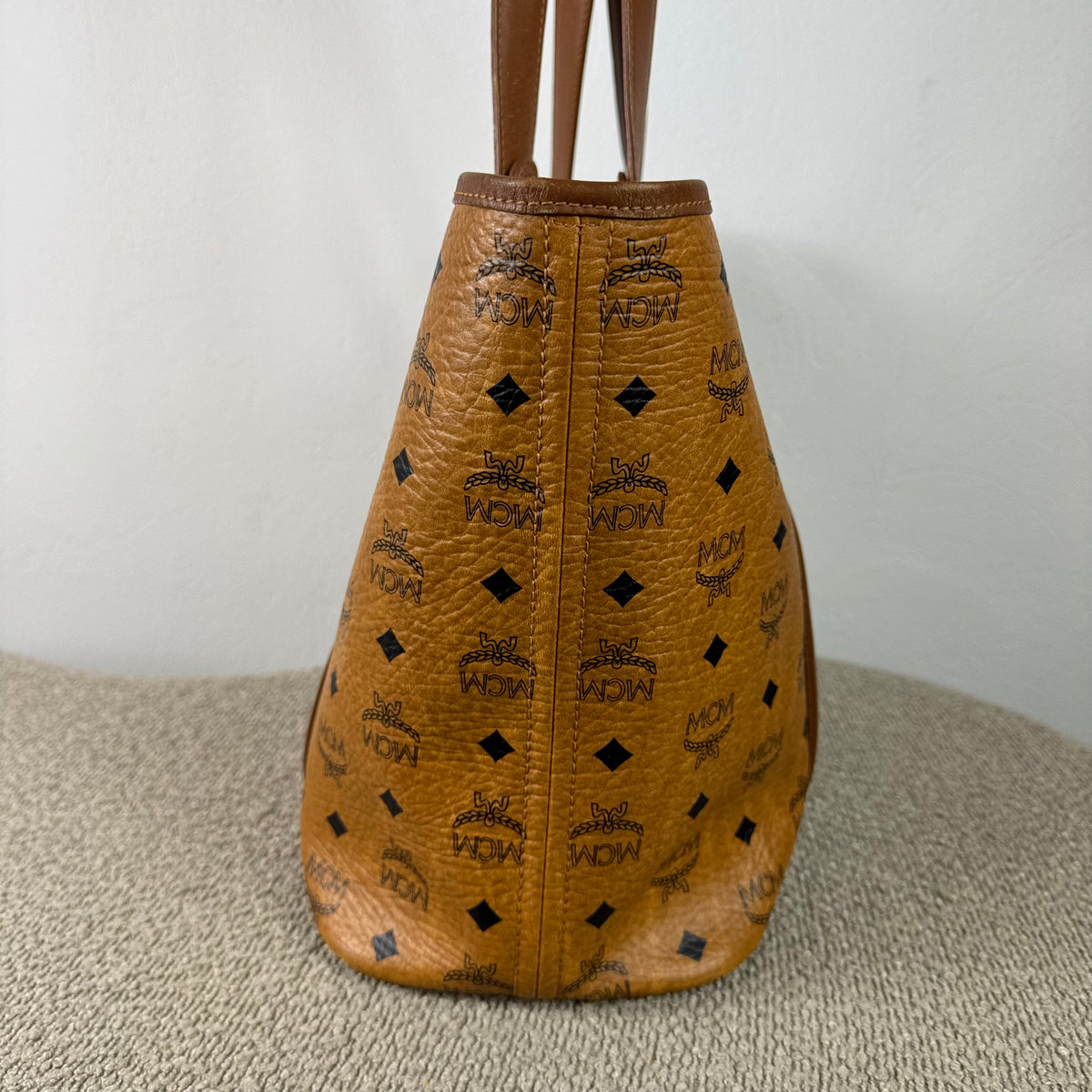 MCM Shopper – Visetos Cognac