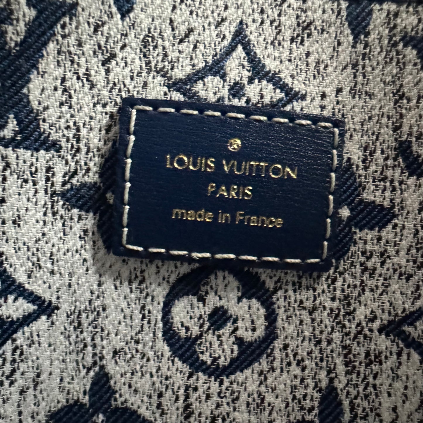 Louis Vuitton OnTheGo MM – Monogram Jacquard Denim