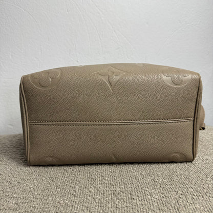 Louis Vuitton Speedy 25 Empreinte Leder Taupe