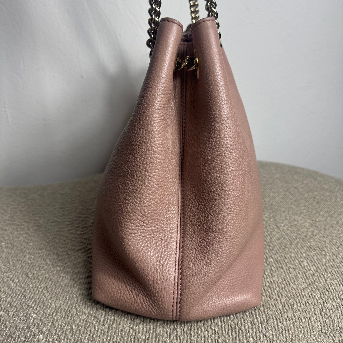 Gucci Soho Ledertasche Altrosa