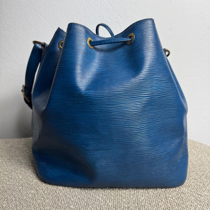 Louis Vuitton Sac Noé Petit – Cuir Épi Bleu
