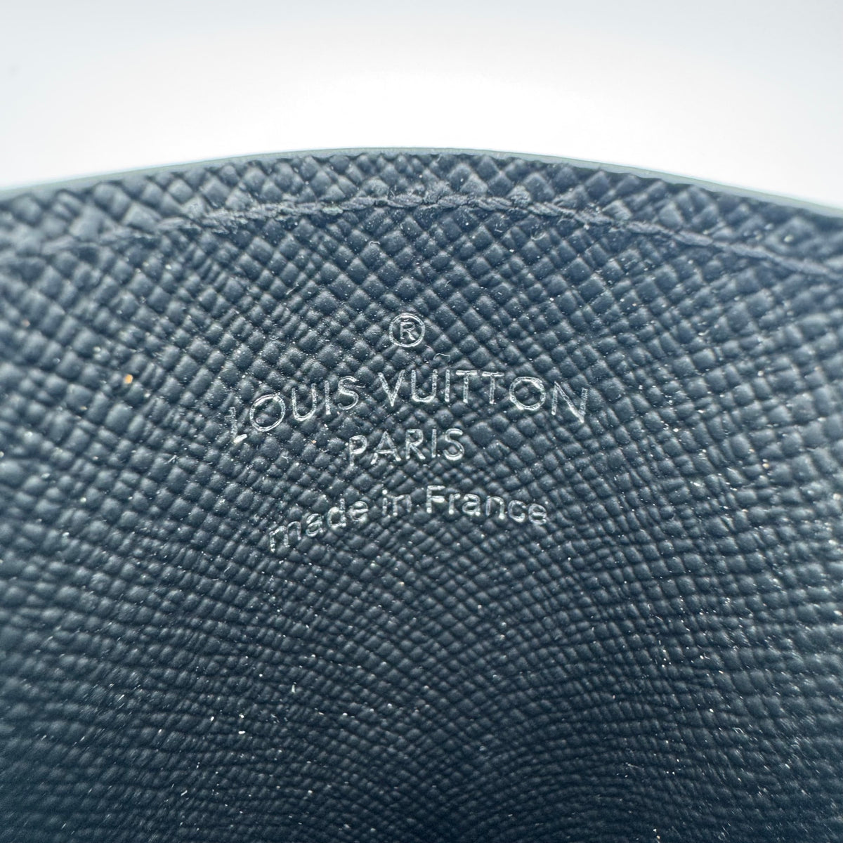 Louis Vuitton Kartenetui mit Geldclip – Epi Leder Schwarz