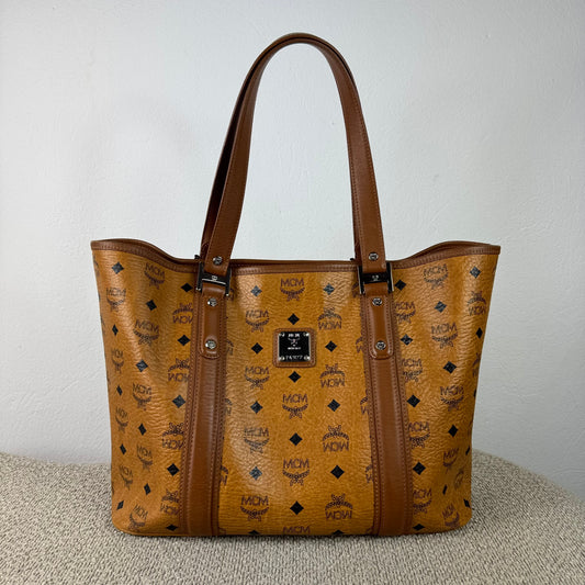 MCM Shopper – Visetos Cognac