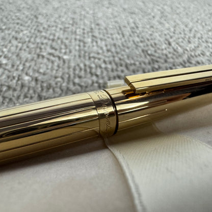 S.T. Dupont Ellipsis Gold-Finish Kugelschreiber