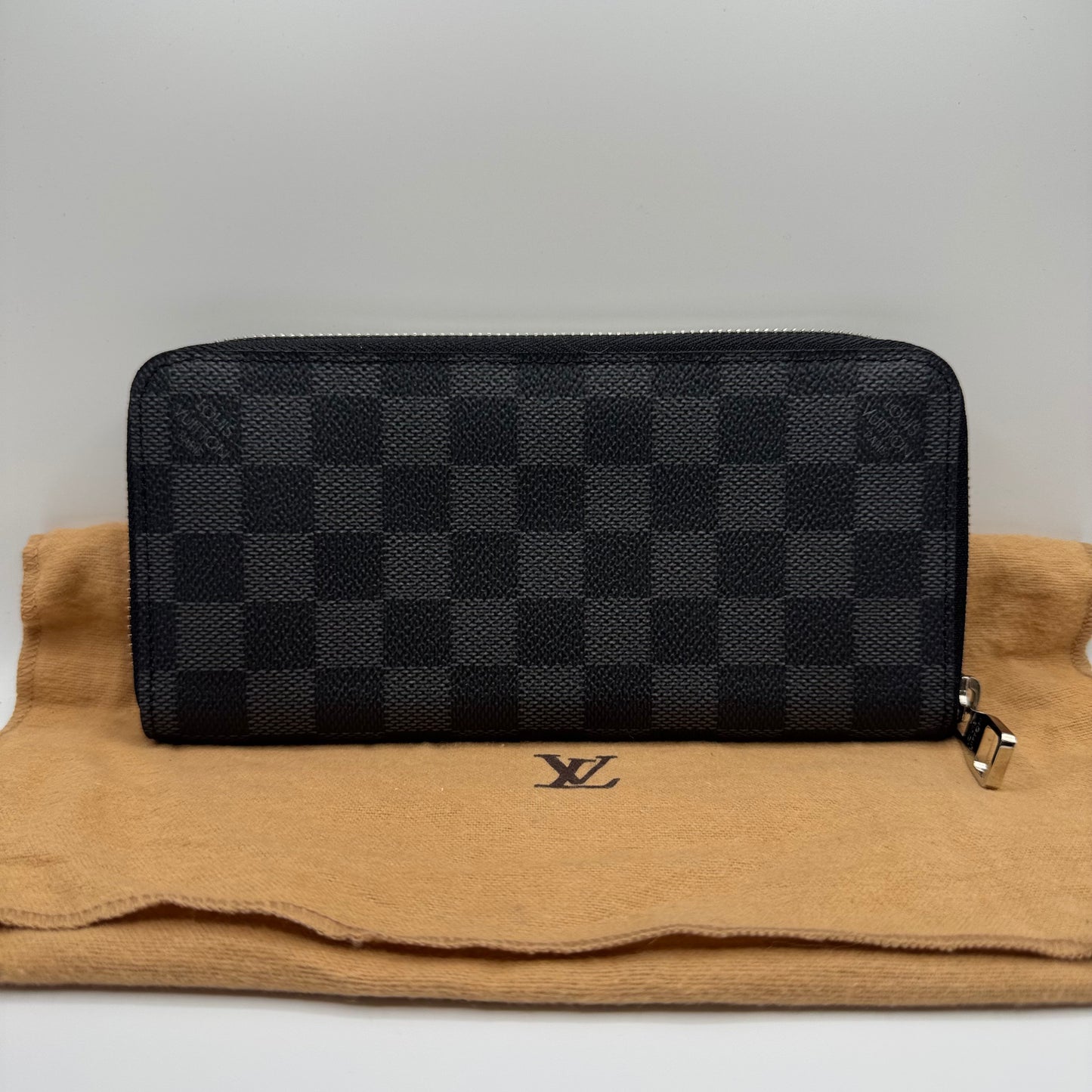 Louis Vuitton Zippy Geldbörse Horizontal – Damier Graphite