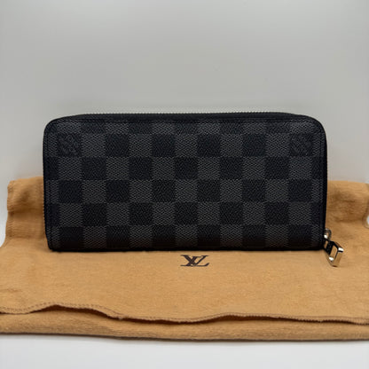 Louis Vuitton Zippy Geldbörse Horizontal – Damier Graphite