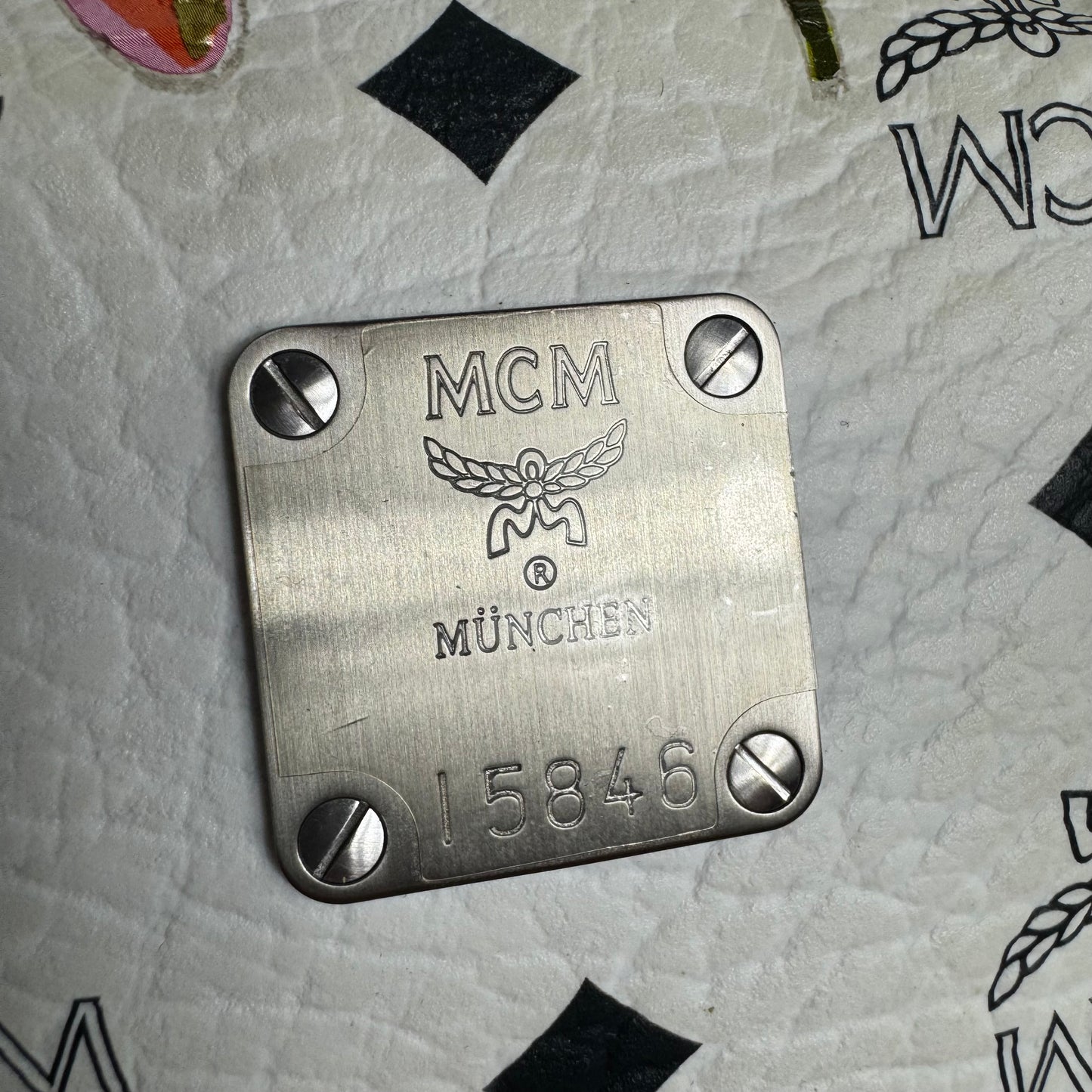 MCM Boston Bag Weiß – Special Edition